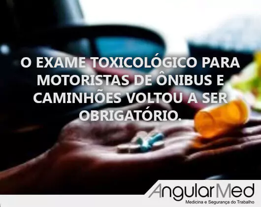 Exame Toxicológico